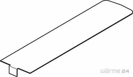 Buderus Heizgaslenkplatte Zug 3 290mm 87185763140