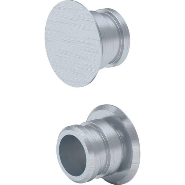 Geberit Set Fixierbolzen aus Aluminium für Geberit Monolith Seitenverkleidung, Aluminium gebürstet 131.112.TA.1