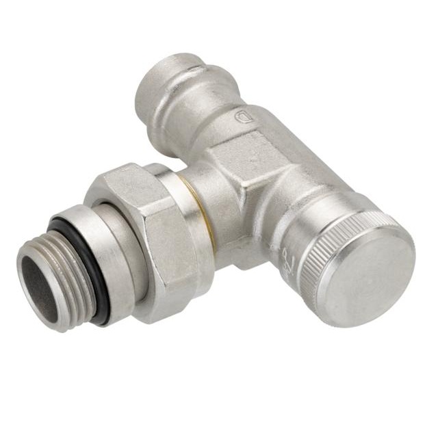 Danfoss Pressfit Rücklaufverschraubung RLV 15 1/2" Eck 003L1825