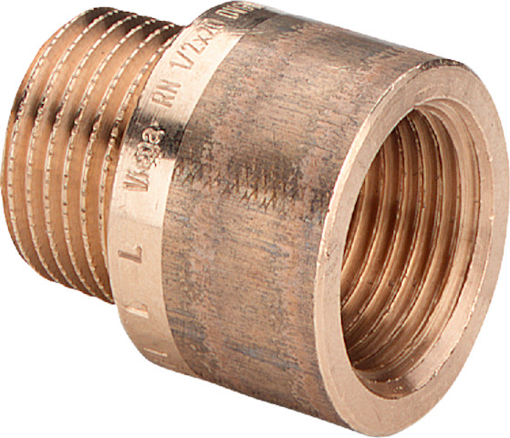 Viega Verlängerung Rotguss 3525 in R1/2 x Rp1/2 x 15mm 651121