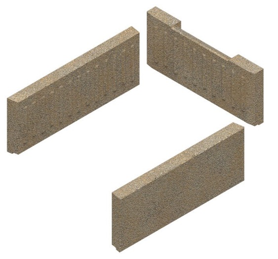 Buderus Set Brennraumauskleidung Mitte 8718594154