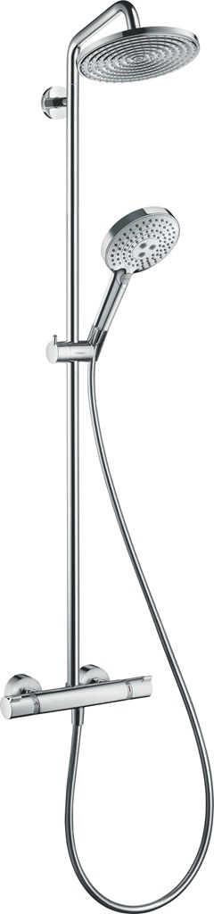 Hansgrohe Showerpipe Raindance Select Wanne chrom Kopfbrause Raindance Air 1jet 240mm 27117000