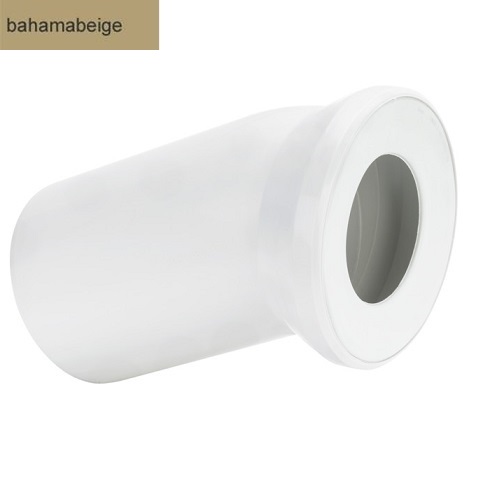 Viega WC Anschlussbogen 22,5 Grad 3813 in DN100 x 150mm Kunststoff beige 109578
