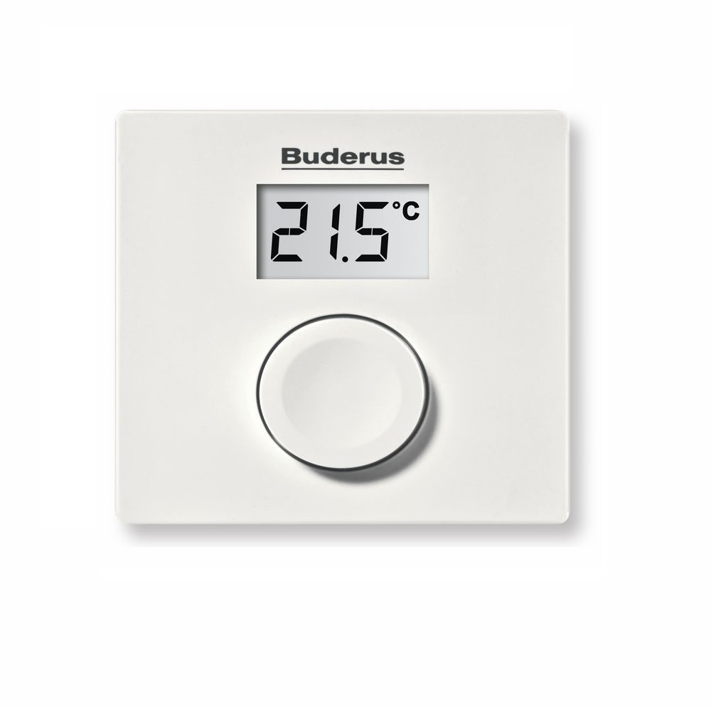 Buderus Bedieneinheit RC100 Basis-Raumregler für Logamatic EMS plus 7738110052