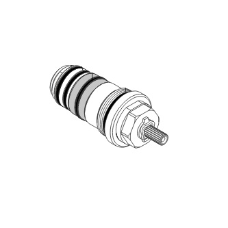 Hansgrohe MTC Regeleinheit Pharo ohne Anschlag für K4-Steuerung 96668000