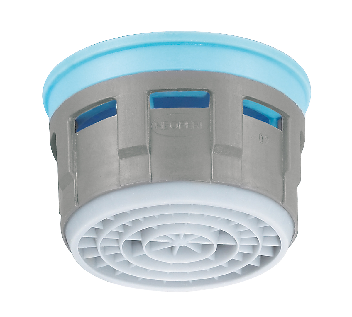 Neoperl CASCADE SLC Innenteil hellblau, B. mit Dichtungen, M22/M24, A=13.5 - 15 l/min 02871196