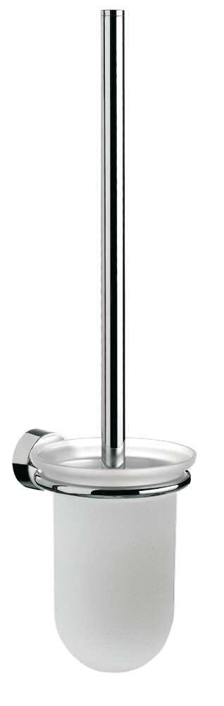 Emco Bürstengarnitur Rondo2 Glasteil satiniert, Stiel chrom 451500101