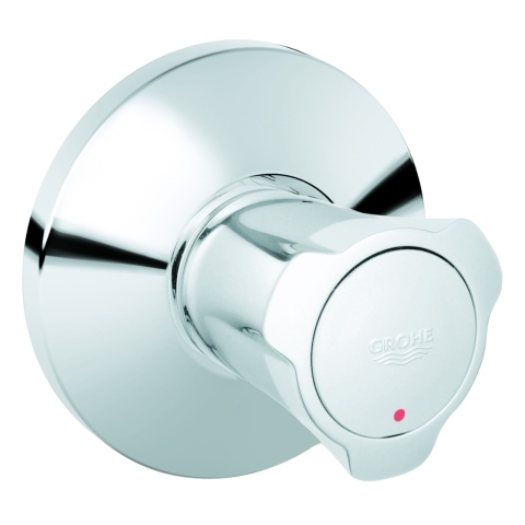 Grohe UP-Ventil Oberbau Costa Markierung rot Einbautiefe 20-80mm chrom 19809001