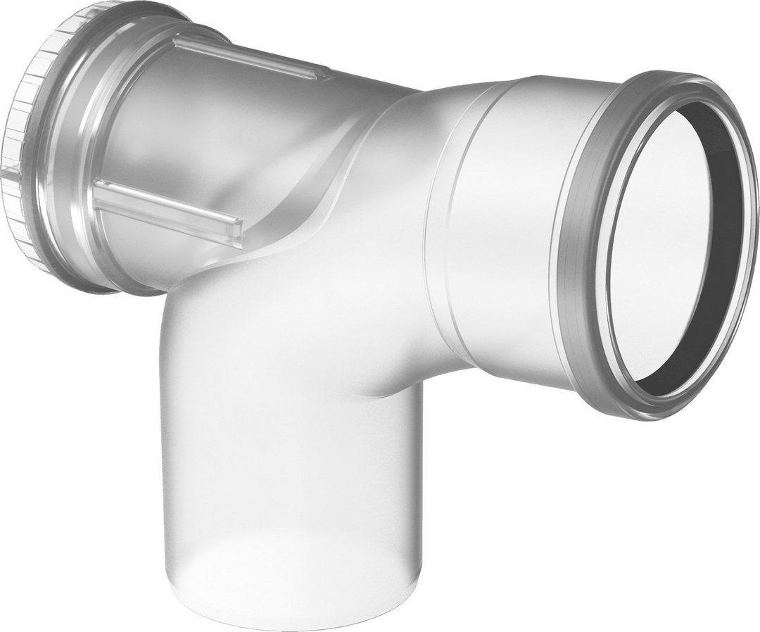 Bosch Bogen d: 110mm mit Prüföffnung, 87 Grad Abgaszubehör FC-SER110-87 7738113110