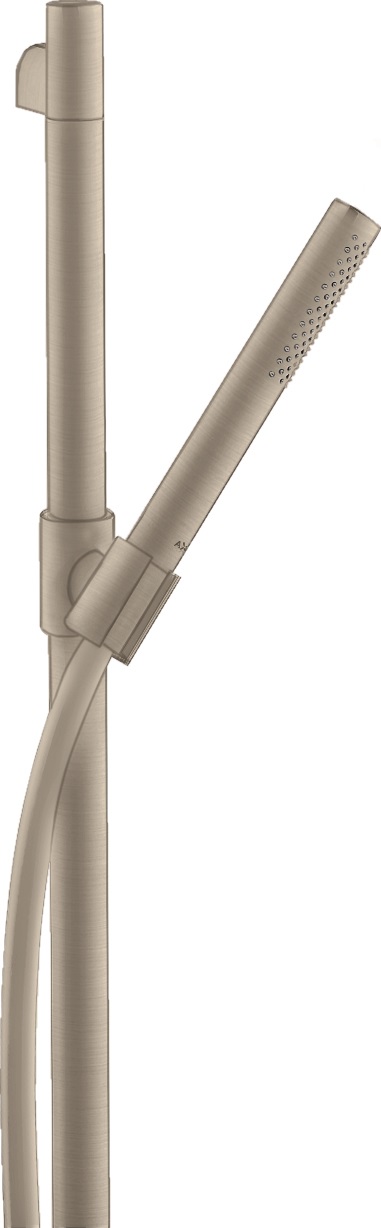 Hansgrohe AXOR Starck Brauseset 900mm mit Stabhandbrause 1jet EcoSmart, Brushed Nickel 27983820