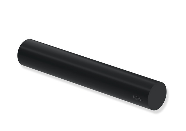 HEWI Reservepapierhalter, Metall, Tiefe 122mm schwarz tiefmatt 800.21.30260 DC