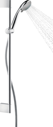 Hansgrohe Brauseset Crometta 85 Vario mit Brausestange 650mm, Chrom 27763000