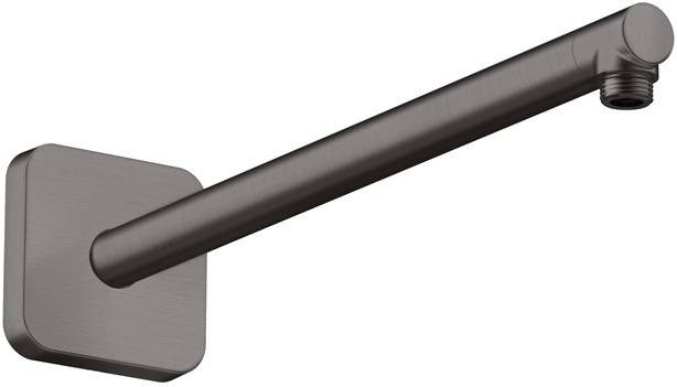 Hansgrohe Brausearm DN15 390mm softsquare Axor brushed black chrom 26967340