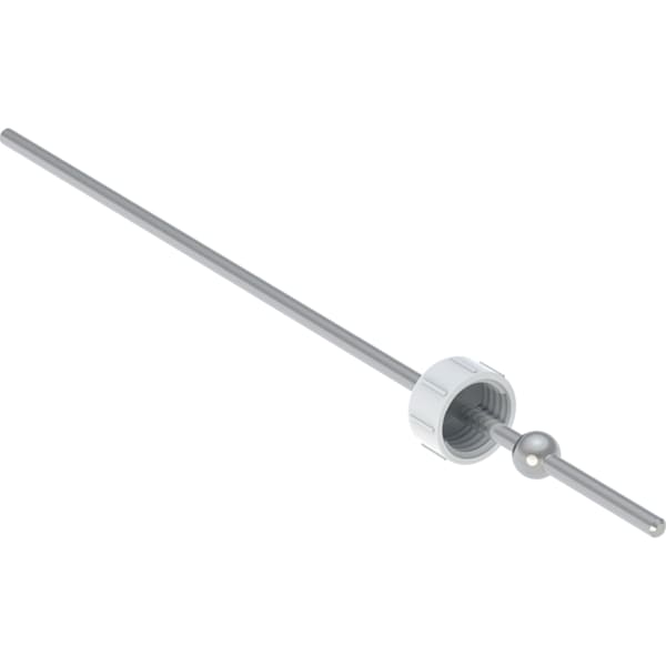 Geberit Hebel zu Waschbeckenanschluss 300mm mit integriertem Überlauf 241.682.00.1