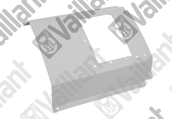 Vaillant Mantel, Vorderseite oben für VWL B/BM 290/4 0020213953