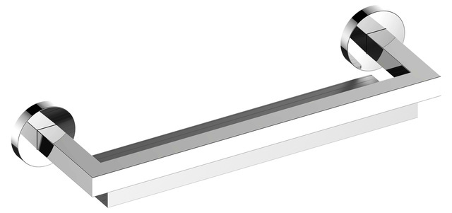 Keuco Duschablage Edition 90, 400mm verchromt/Aluminium 19059010000