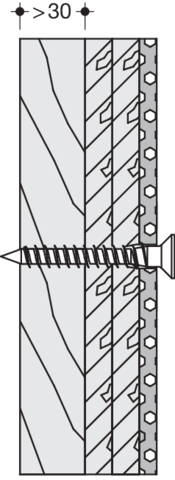 HEWI Befestigungsmaterial BM42.6 Serie 802 LifeSystem, für Rückenstützen mit Rosettenbefestigung der Serie 802 LifeSystem BM42.6