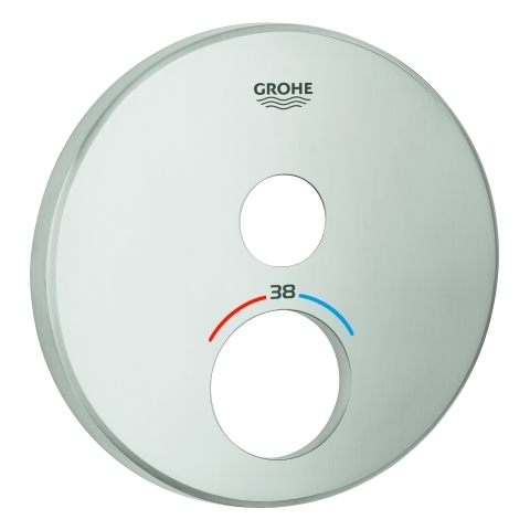 Grohe Rosette rund für SmartControl supersteel 49030DC0