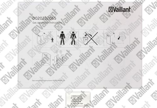 Vaillant Umstellsatz E/H/Lw/S  P/LPG für VKK 186/5 R1 0020232065