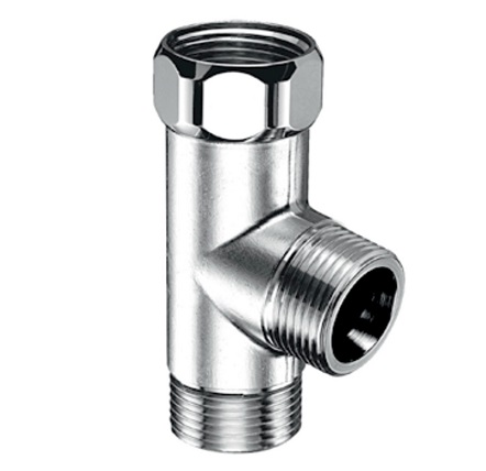 Schell T-Stück für Nebenanschluss- und Spültischventile, 3/4, chrom 270880699