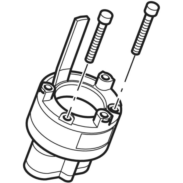 Geberit Mischer zu Selbstschlussarmatur Typ 26 240.953.00.1