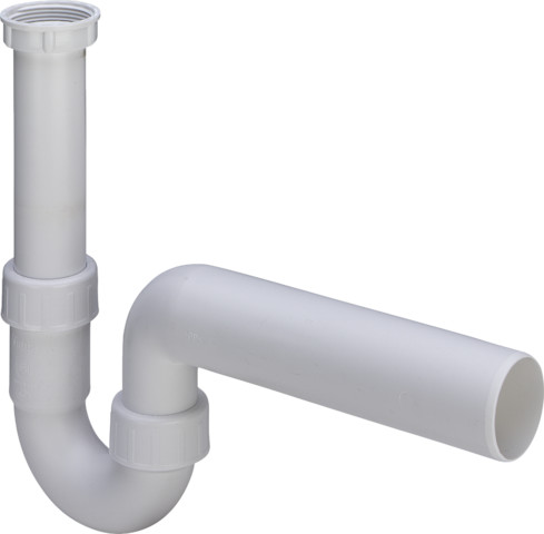 Viega Röhrengeruchverschluss 7985 für Spülen in G1 1/2 x 50mm Kunststoff weiß 107888