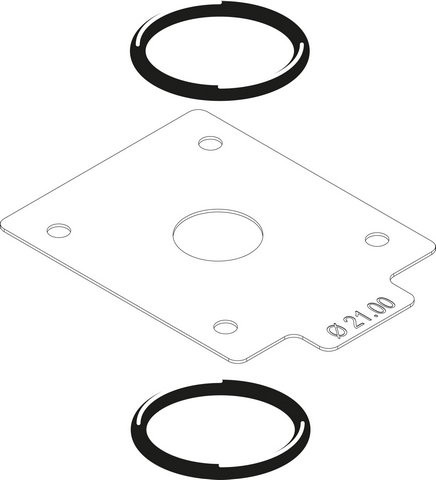 Bosch / Buderus Gasdrossel VR4XX D = 21,00 mm 8738805017