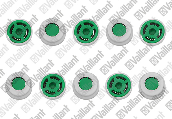 Vaillant Wassermengenbegrenzer 7 l/min10 Stück für Gas-Durchlaufwasserheizer MAG 11&14-2/0 256625