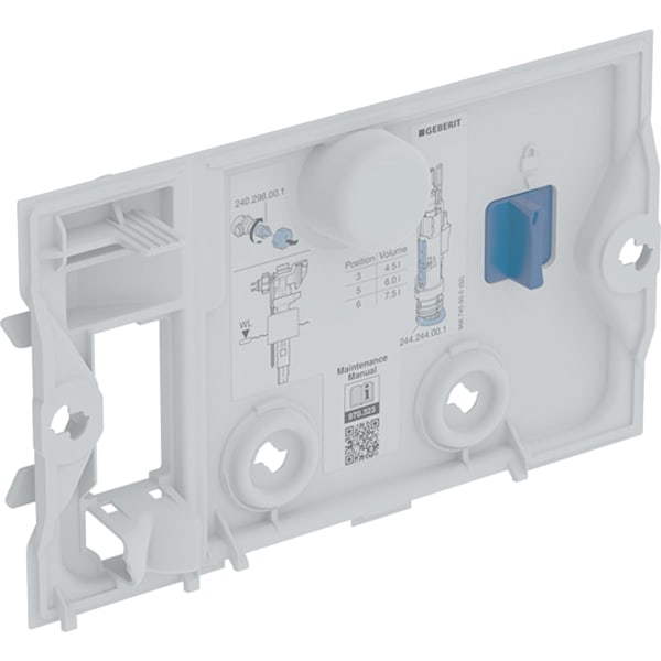 Geberit Schutzplatte für DuoFresh Modul für Sigma UP-Spülkasten 12cm 243.975.00.1