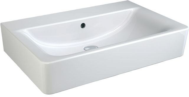 Ideal Standard Connect Cube Waschtisch B: 65 T: 46cm weiß, Ideal Plus E8104MA