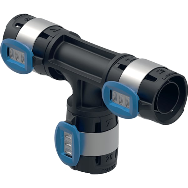 Geberit FlowFit T-Stück egal PPSU, d40 620.084.00.1