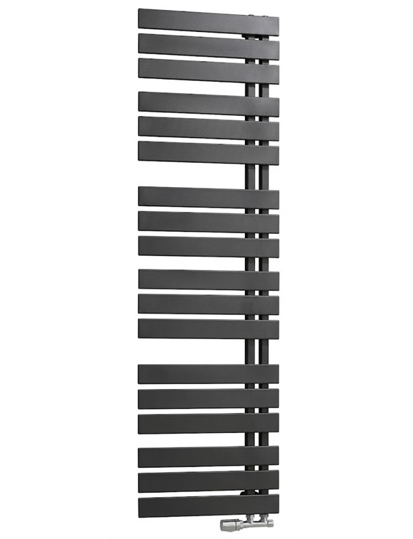 HSK Badheizkörper Yenga H: 1824 L: 600 mm, graphit-schwarz 8760180-173
