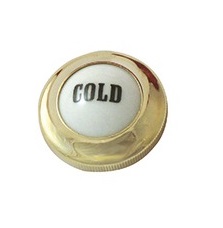 Kludi Porzellanmarkierung Adlon Cold messing 7502245-00