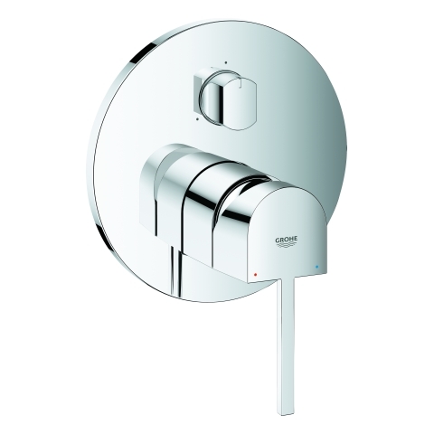 Grohe Einhandbatterie Plus Fertigmontage-Set chrom für 35600 3-Wege Umstellung 24093003