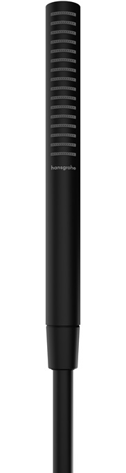 Hansgrohe Stabhandbrause Pulsify S 100, 1 jet EcoSmart+ mattschwarz 24126670