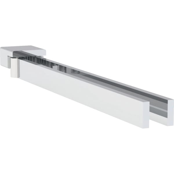 Geberit Doppelhandtuchhalter chrom zu Monolith Sanitärmodul für Waschtisch L:44cm 131.110.21.1