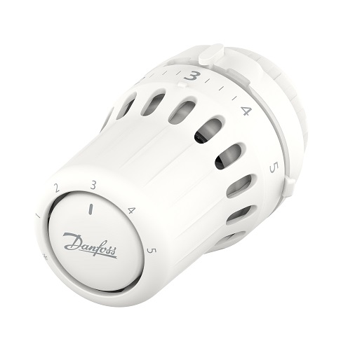 Danfoss Thermostatkopf React RA Click flüssigkeitgefüllt, eingebautem Fühler, Frostschutz 015G3090