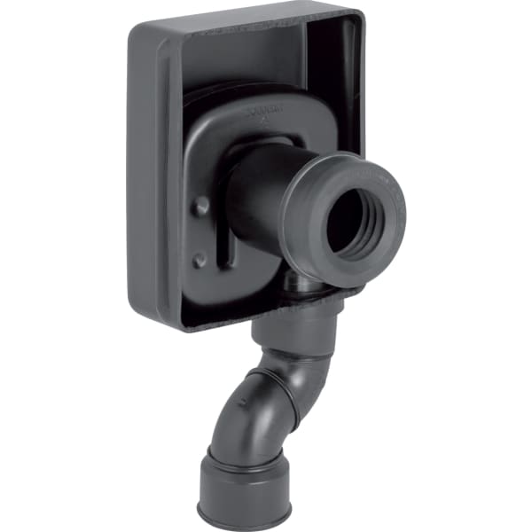 Geberit UP-Geruchsverschluss für Urinal Abgang vertikal PE schwarz d50 152.627.16.1