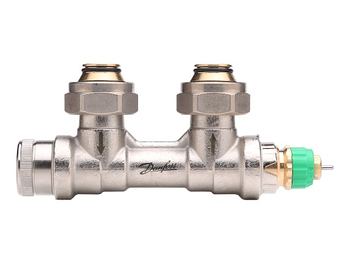 Danfoss dynamischer VHS-DV Fühler rechts Eck, Ventileinsatz im VL für Heizkörper mit 3/4" 013G7880