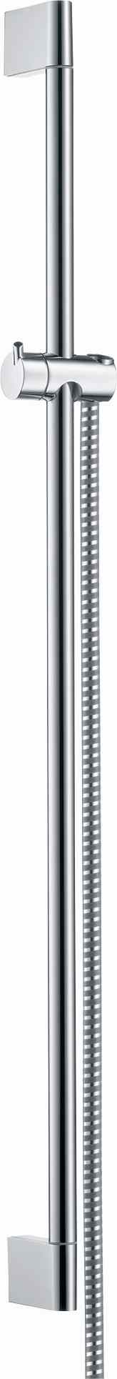 Hansgrohe Brausestange Unica'Crometta 900mm chrom mit Metaflex Brauseschlauch 1600mm 27614000