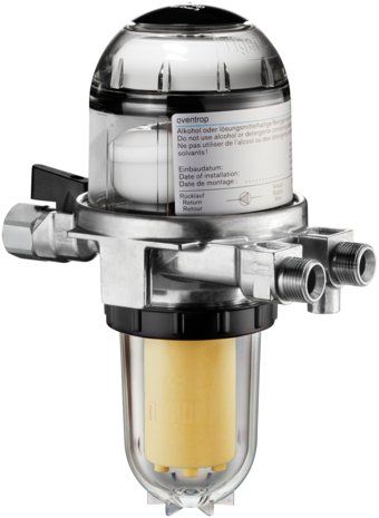 Oventrop Ölfilter/Entlüfter "TOC-Duo-3" G3/8 IG x G3/8 AG, Siku 25-40my 2142732