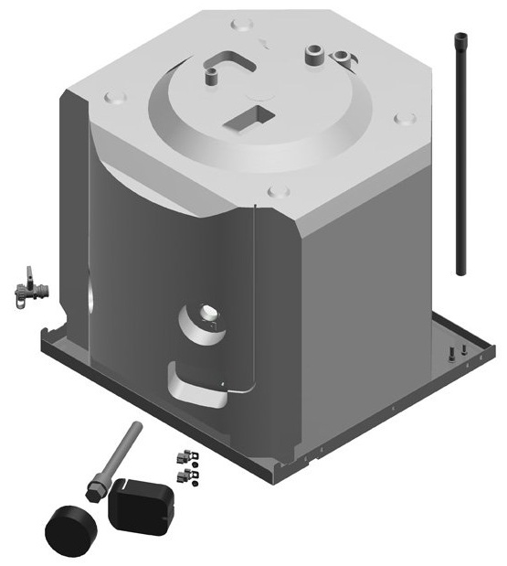 Bosch Behälter 120 Liter 87154073070