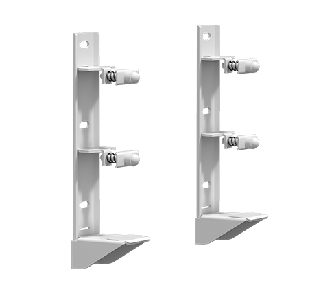 Zehnder HDC35 Wandkonsole, für Charleston H 320 bis 519mm, 7 Stück, weiß RAL 9016 766261