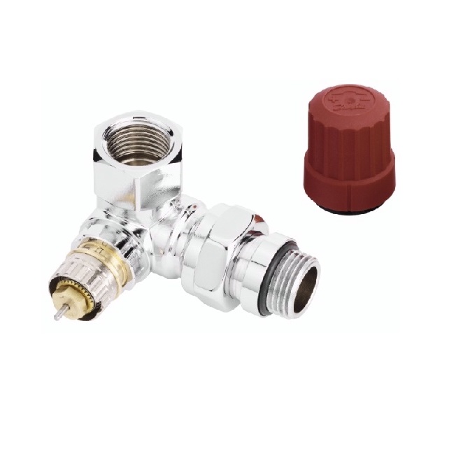 Danfoss Thermostatventil RA-NCX 15 1/2" Winkeleck rechts verchromt 013G4239