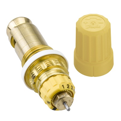 Danfoss Einbauventil Serie 3 RA-UI G 1/2AG, ohne Stopfen (für Schäfer-Heizkörper) 013G7381
