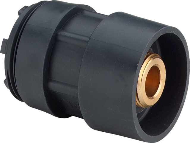 Viega Montagestopfen 2021.85 in Rp1/2 Kunststoff schwarz 294380