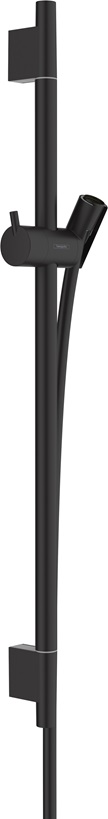 Hansgrohe Brausestange Unica S Puro 650mm mit Isiflex Brauseschlauch 1600mm, Mattschwarz 28632670