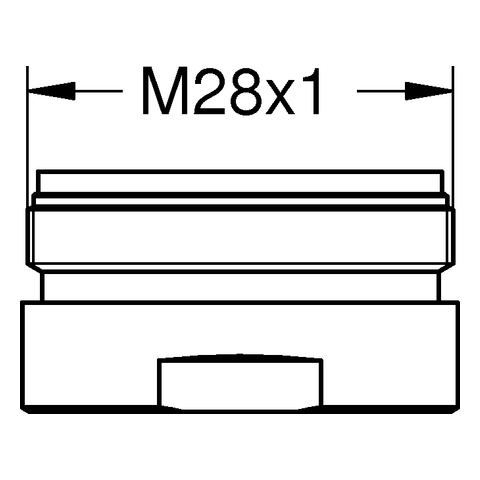 Grohe Mousseur supersteel für Zweigriffarmaturen 13263DC0