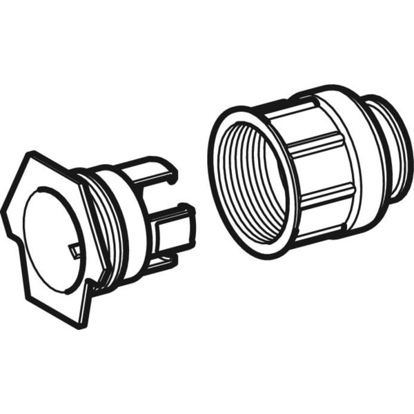Geberit Schutzrohradapter PEX, zu Duofix Element für Urinal 242.490.00.1