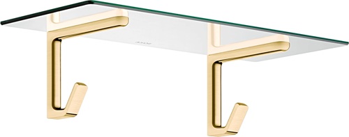 Hansgrohe Badetuchablage Axor Universal Softsquare brushed gold optik 42842250